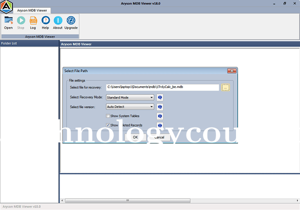 Aryson MDB Viewer Screenshots